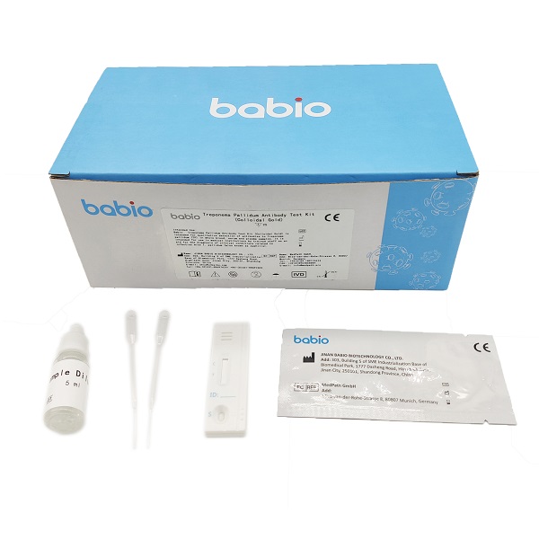 ຊຸດທົດສອບ Treponema Pallidum Antibody (ທອງຄຳ)